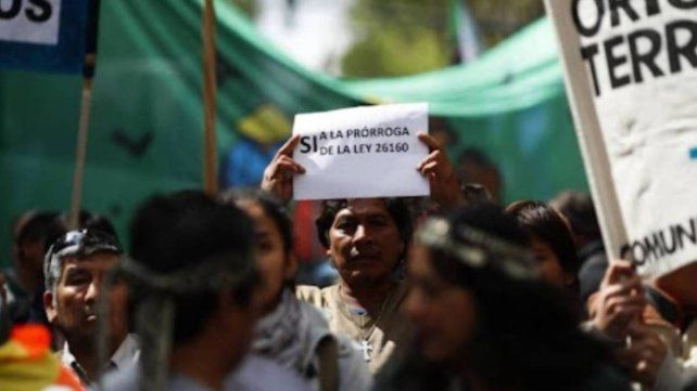 El gobierno derogó la Ley de emergencia territorial indígena