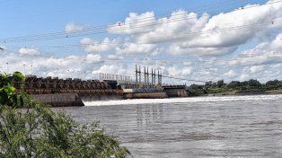 Durante los últimos días el embalse de la represa se mantuvo por encima de los 35 metros.