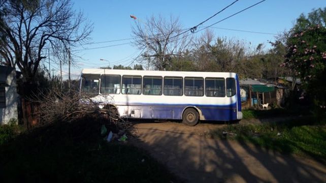 Susto. Los pasajeros salieron ilesos