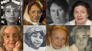 La cantante Aimé Painé; la defensora de Derechos Humanos Darwinia de Gallicchio; la médicas Julieta Lanteri, Débora Ferrandini y Ana María Zeno; la aviadora Amalia Celia Figueredo; la locutora y difusora de folclore Noelia Chialvo; y la educadora Olga Cossettini.