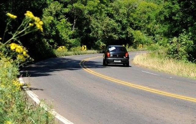 La ruta BR 285. Los turistas argentinos fueron atacados anteayer en una Renault Duster