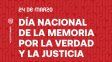 Unión se pronunció en redes sociales por Memoria, Verdad y Justicia