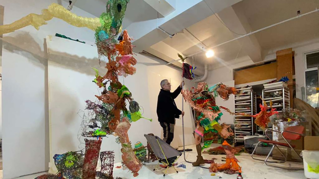 El rosarino Fabián Marcaccio inaugura una muestra en la Galería de arte&nbsp;Diego Obligado