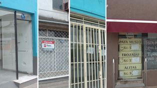 Ya suman seis los negocios que cerraron sus puertas frente a la exrotonda de Unión