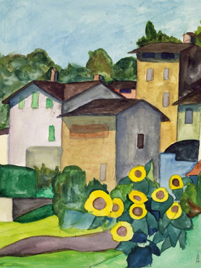 El arte acuarela de Hesse