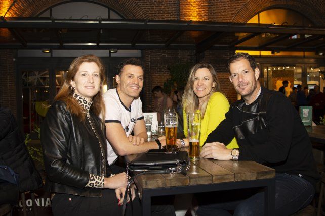 Brenda Coassolo, Ignacio Salamanca, Marina Doroni y Franco D´agostino