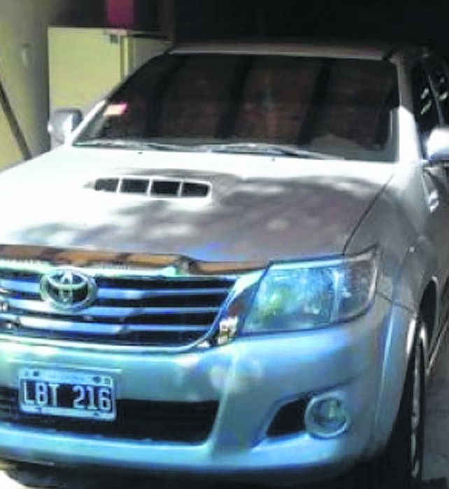 Toyota. Uno de los vehículos secuestrados al prófugo Luis Gordo Saucedo.