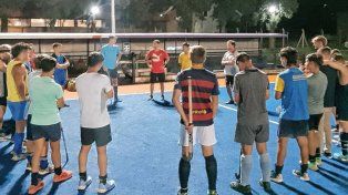 Los caballeros pusieron en marcha la preparación para afrontar el Campeonato Argentino.