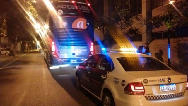 Reciente. Al conductor de un micro que iba a llevar a alumnos del La Salle la narcolemia le positiva.
