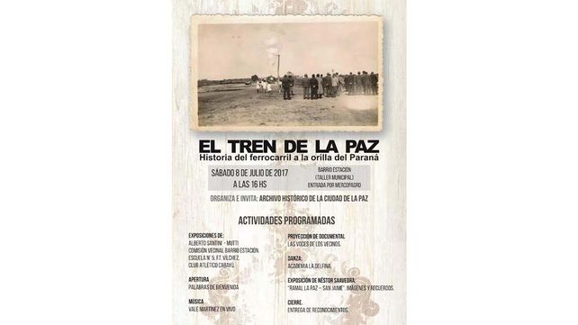La historia del tren de La Paz, contada por sus antiguos operarios y recreada por los más chicos