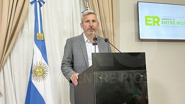 El gobernador Rogelio Frigerio dijo que espera que