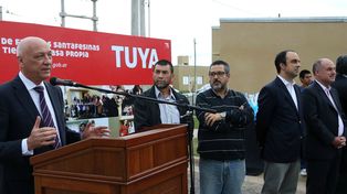 Bonfatti anunció la construcción del Colector Larrea en la ciudad de Santa Fe