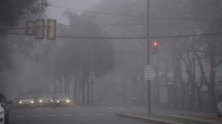 Este jueves llegó con bancos de niebla que afectan a Rosario y a las rutas de la región.