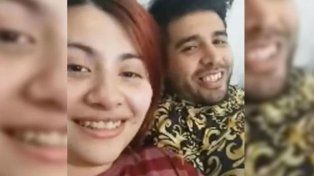Fernando André Sabag Montiel y a su novia Brenda Uliarte&nbsp;