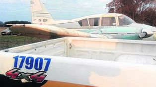 Gendarmería bajó a tiros una avioneta con droga en Areco