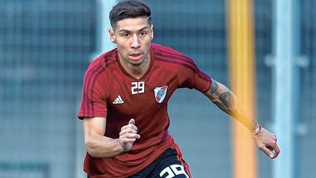 Gonzalo Montiel dejó River y este jueves emprendió el viaje a España para sumarse a Sevilla.&nbsp;