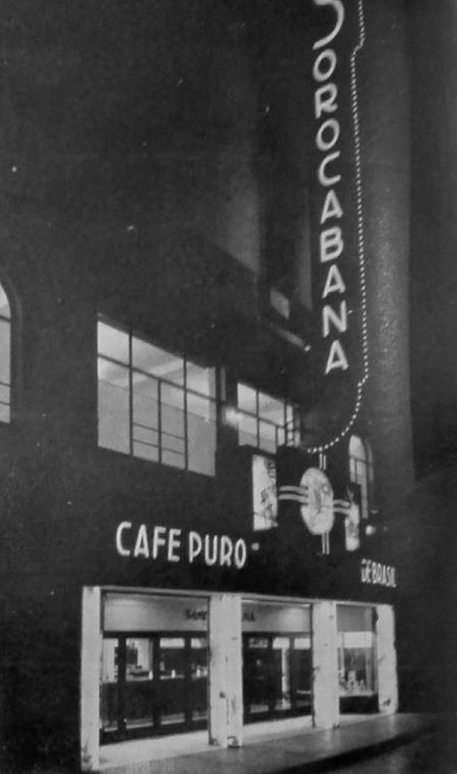1941. Sorocabana, café al paso. Uno de los pocos carteles que persiste en el centro rosarino.