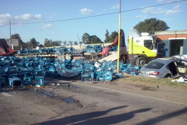 Dramático accidente en San Justo: murió un matrimonio en un choque frontal