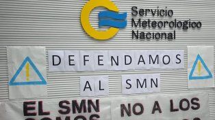 Sin pronóstico: el SMN hará un apagón informativo por despidos