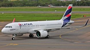 Latam volvió a operar desde el aeropuerto de Fisherton.&nbsp;