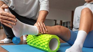 Herramientas. El oriundo de Gualeguaychú interactuó con estudiantes de la universidad y deportistas de la zona, proponiendo competencias importantes para el cuidado de la salud.