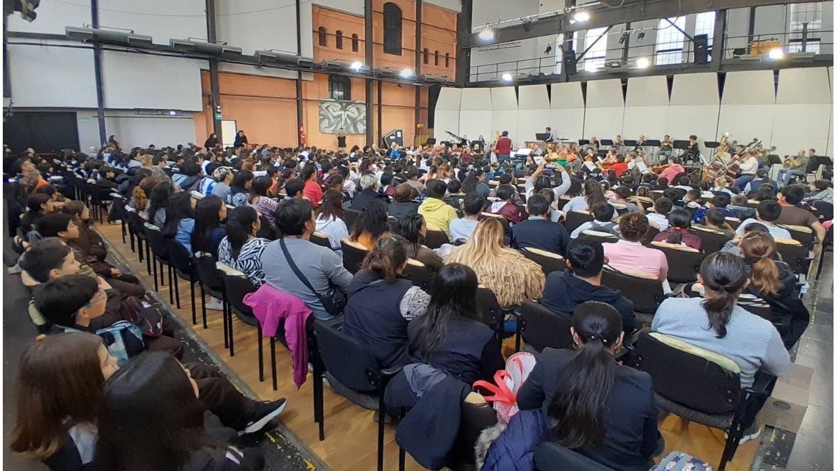 La Orquesta Sinfónica de Entre Ríos cierra un año récord con las escuelas