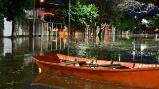 El río Uruguay vuelve a subir en Concordia.