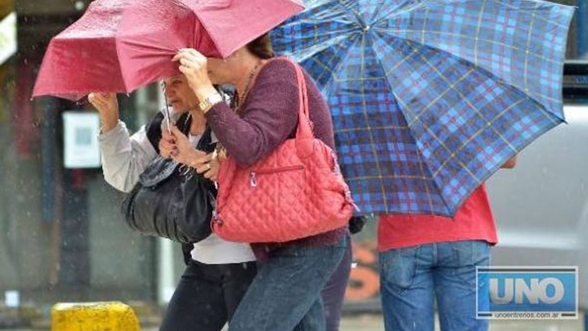 Alerta meteorológico por fuertes tormentas en el sur de la provincia