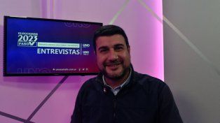 El precandidato a gobernador de Unidad Ciudadana, Marcos Cleri