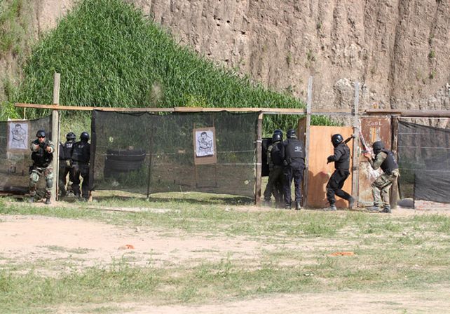 Seguridad: el Ejército y las TOE realizaron una capacitación conjunta