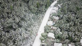 Volcán de Filipinas deja una ciudad bajo las cenizas&nbsp;