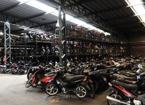 El próximo lunes compactarán 669 motos sin reclamar que están almacenadas en el Corralón Municipal