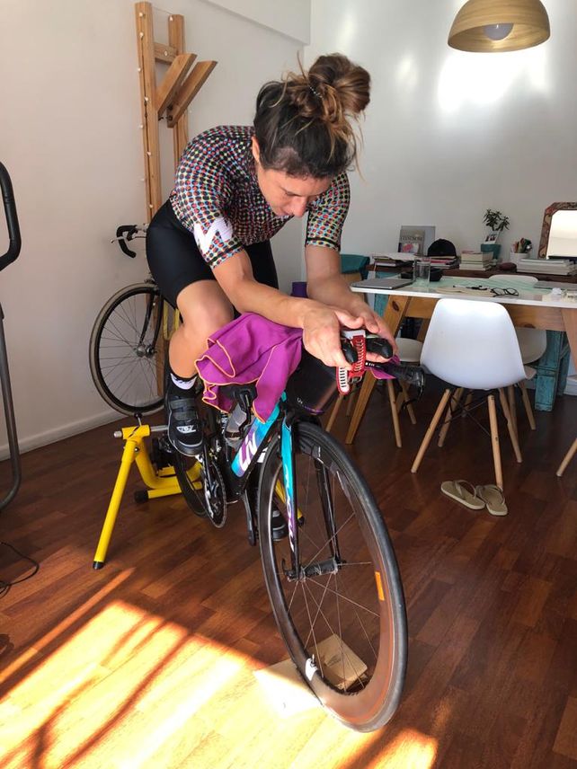 Cecilia pasó la cuarentena en Buenos Aires