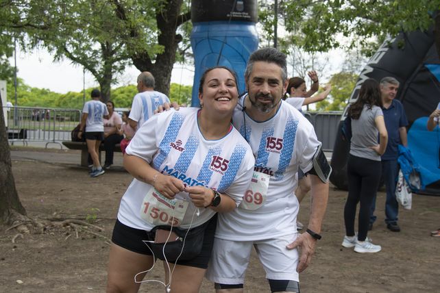 Joana Obregón y Javier Rodríguez.  