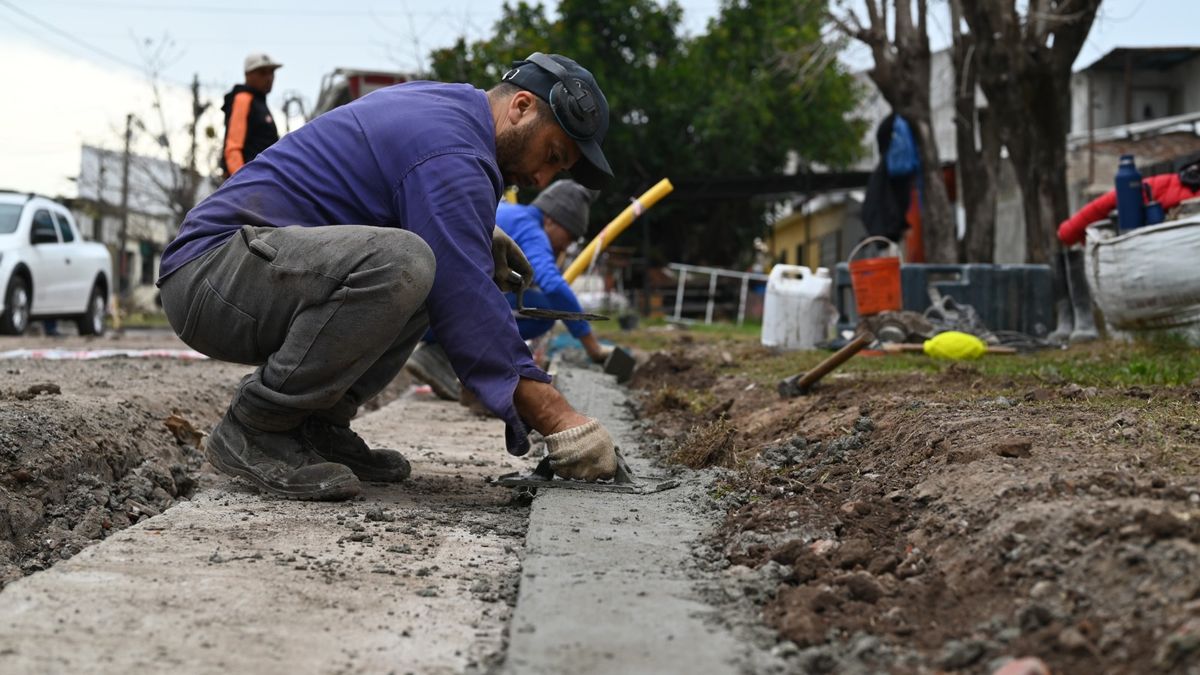 Licitaron obras de cordón cuneta para realizar en 25 cuadras de Villa Gobernador Gálvez