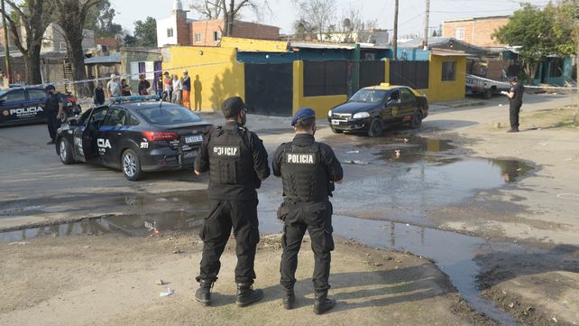 Sergio Palma fue baleado en Cavia y Larrechea esta tarde alrededor de las 15.