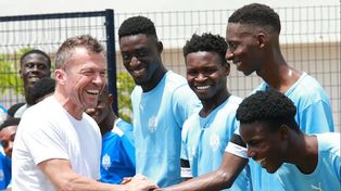 Lothar Matthäus, campeón mundial ante Argentina en Italia 1990, apostará por el fútbol de Ghana.