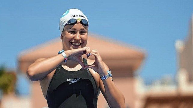 Sofi Garcés busca reunir recursos para afrontar la Copa del Mundo de aguas abiertas.