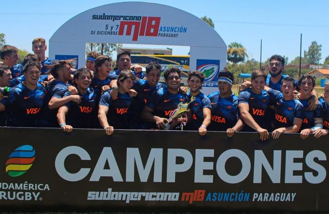 Los Pumitas M18 festejaron en Paraguay