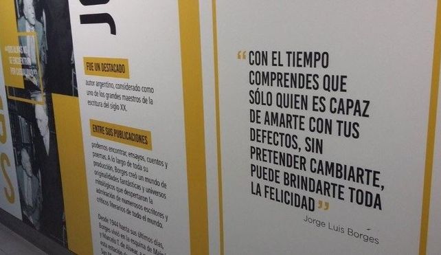 La frase es un fragmento del poema After a while