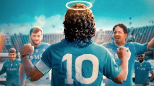 El Nápoli recordó a Diego Maradona a tres años de su muerte