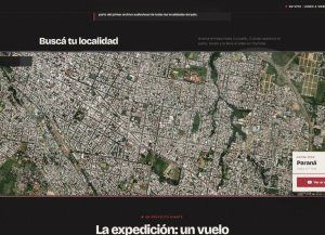 Un argentino creó un simulador de vuelo y ya documentó 121 localidades de Entre Ríos