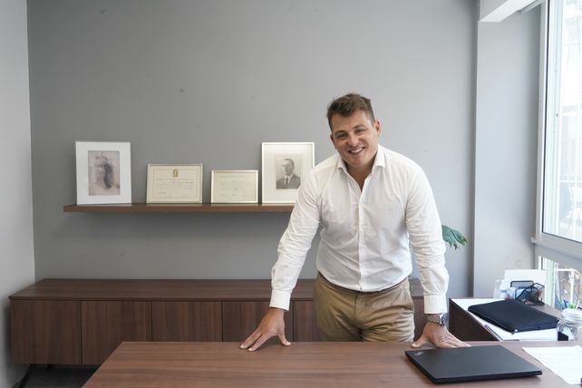 Marco Nasini, vicepresidente de la empresa que cumple 60 años.