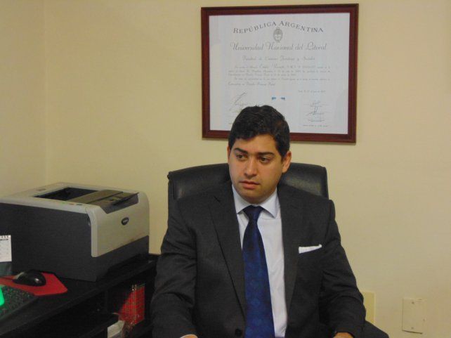 Emilio Rossatti. El funcionario judicial concursó para juez federal.
