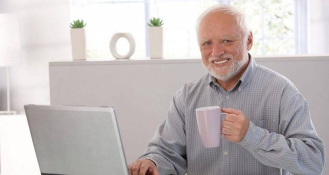 Hide the pain Harold. El meme se hizo viral a nivel mundial.