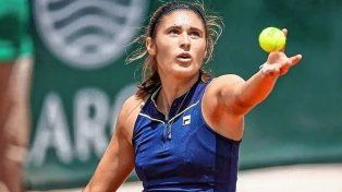 Julia Riera fue una de las argentinas que se quedó en el camino rumbo al cuadro principal de Wimbledon.