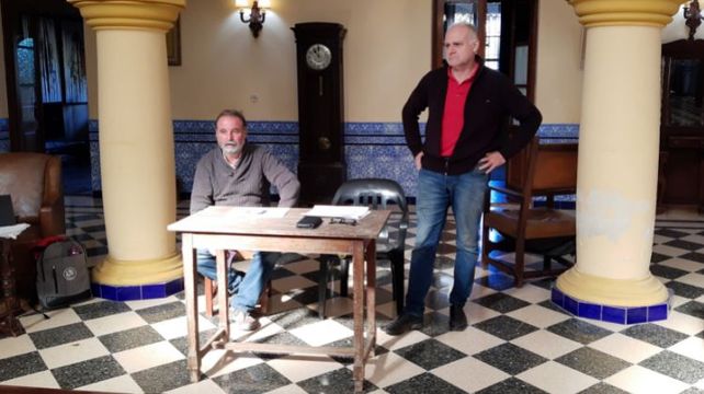 Marcelo Aimaro y Fernando Córdoba de Meprolsafe.