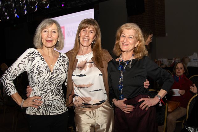 Milena Toplikar, Gabriela Guglielmi y Claudia Sanchez
