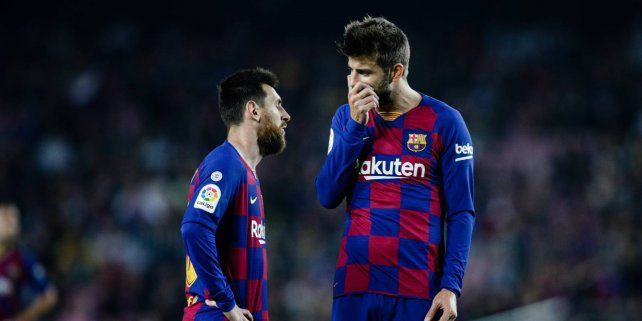 Para Piqué, sería bestial que Messi volviera al Barcelona