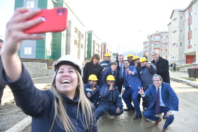 El jefe del Estado visit&oacute; ayer Ushuaia.
